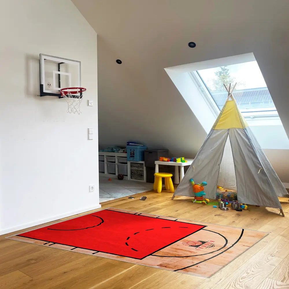 Load image into Gallery viewer, Pro Mini Basketball Court Rug