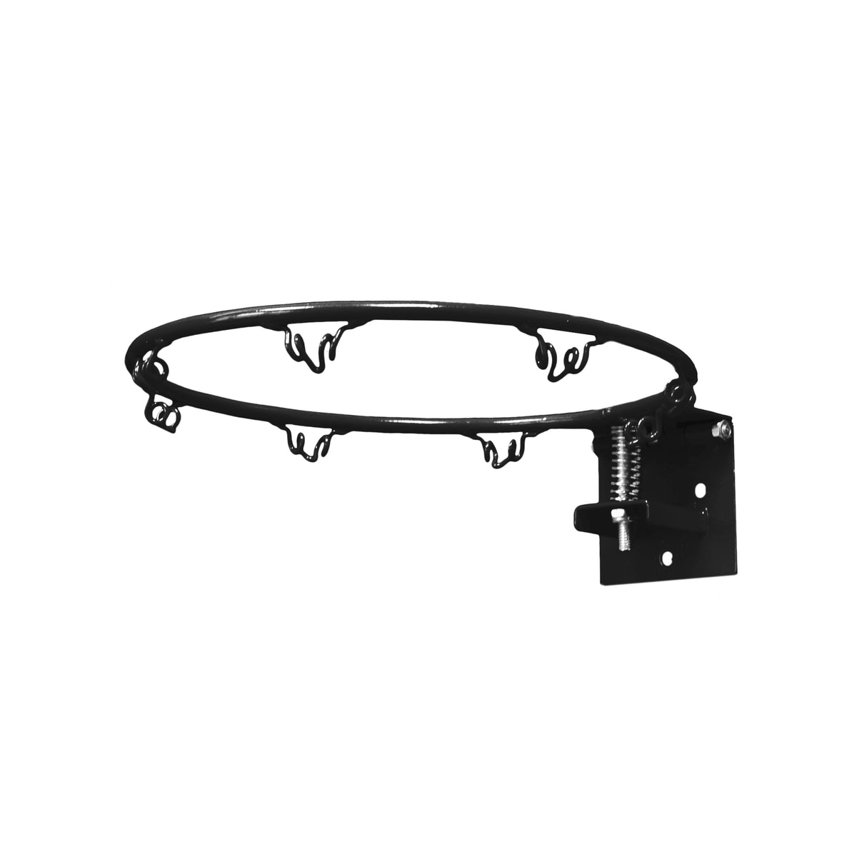 9" Breakaway Mini Basketball Rim - Type #2 - Black