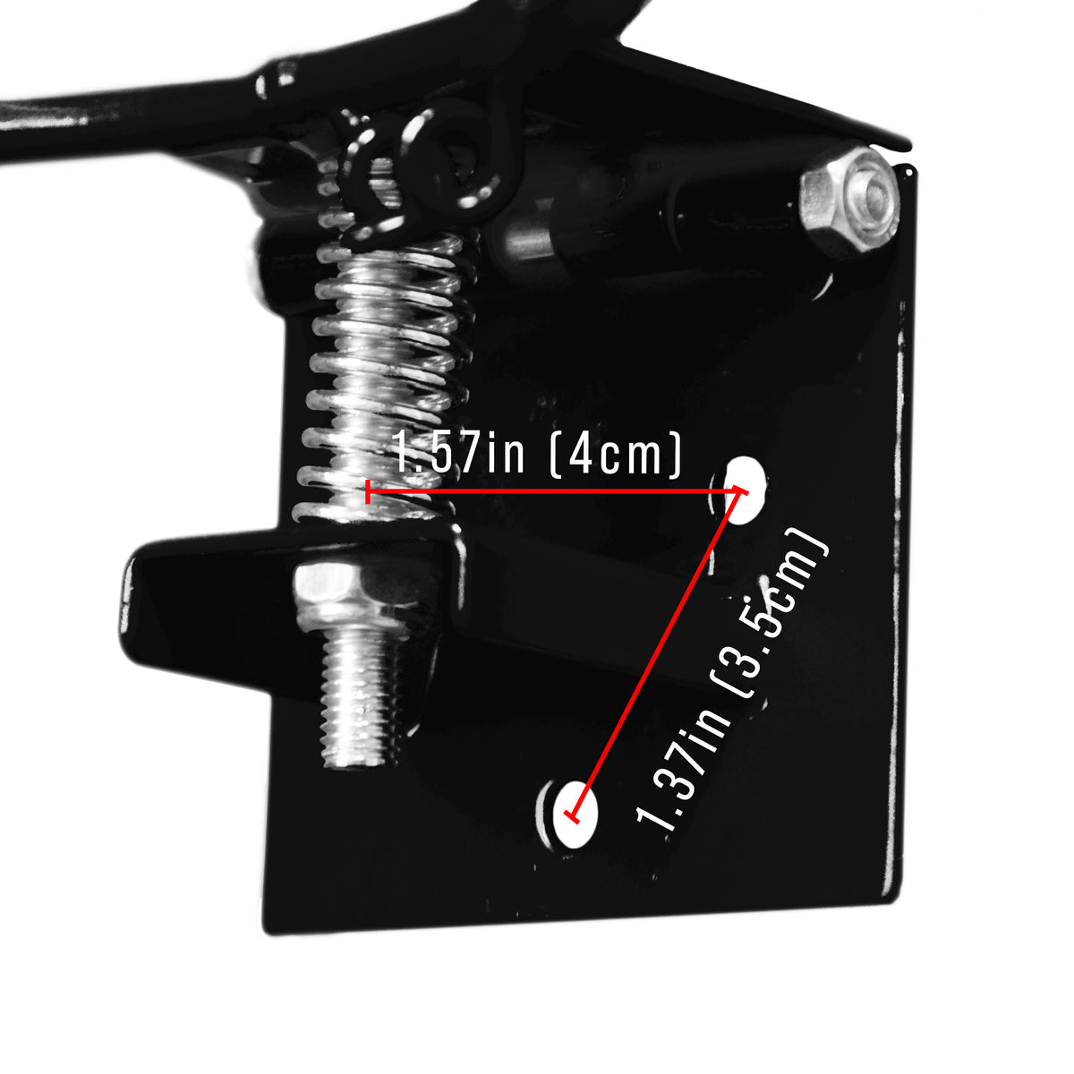 9" Breakaway Mini Basketball Rim - Type #2 - Black