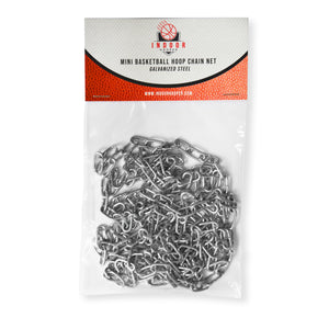 Mini Basketball Chain Net - Professional Grade - Sizes: XS, S, M, L, XL