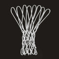 8 Loops Basketball Net - Professional Grade - Sizes: S, M, L, XL