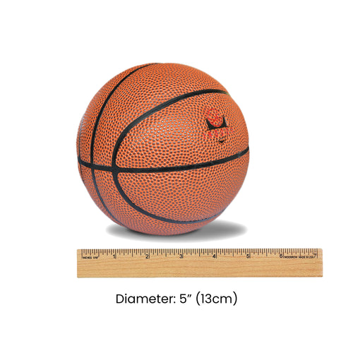 Size 1 Mini Pro Leather Basketball - 5" Diameter